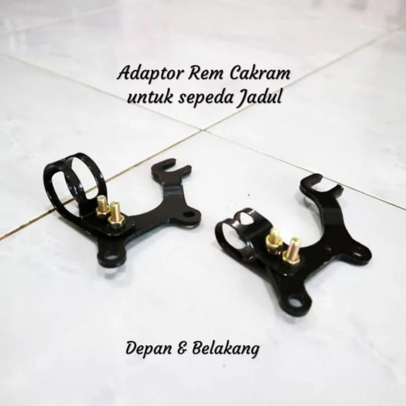 ADAPTOR REM CAKRAM SEPEDA UNTUK SEPEDA JADUL FEDERAL MINI LIPAT MINION