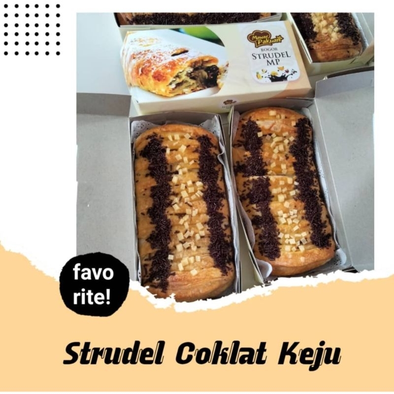 

Strudel Coklat Keju