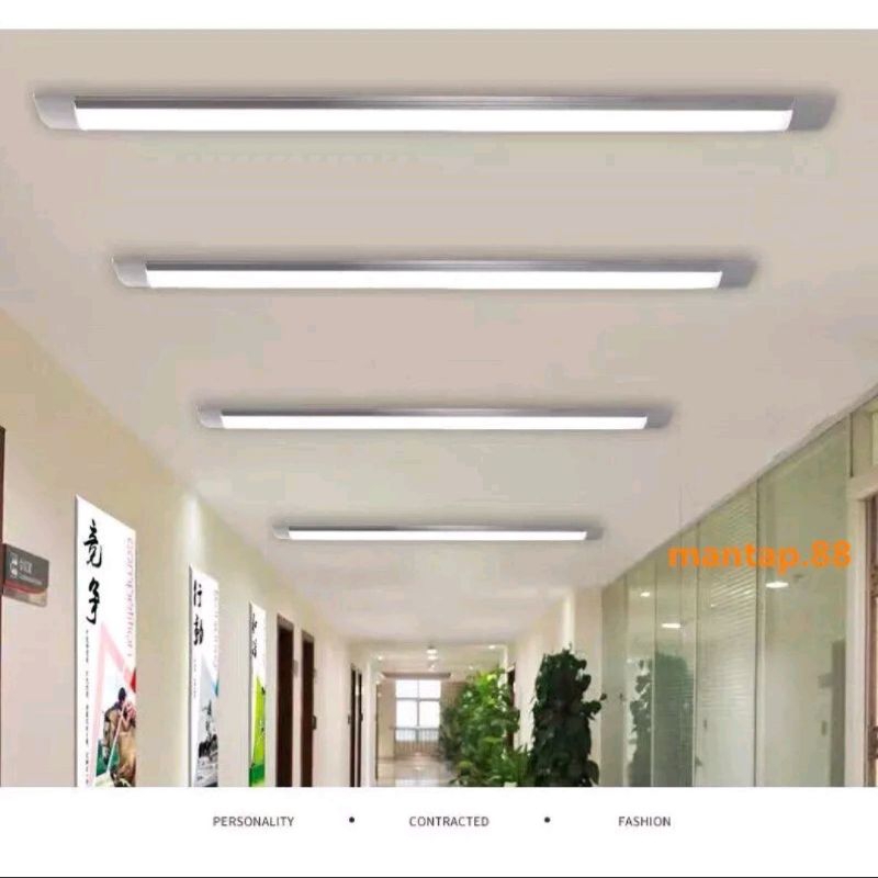 lampu neon LED model TL T8 panjang 60 cm