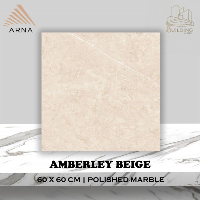 Granite Lantai 60x60 AMBERLEY BEIGE/GLOSSY/ARNA/SERIES