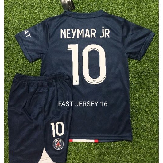 Jersey PSG KIDS Home + NAMESET 2022/2023 Grade Ori