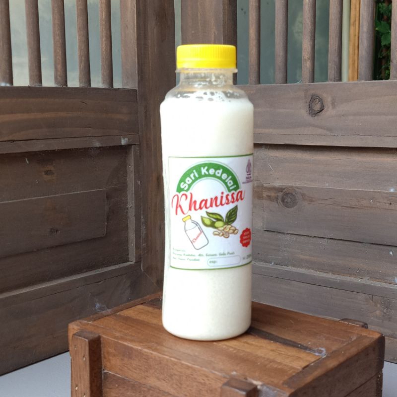 

Minuman Susu Sari Kacang Kedelai Murni Rendah Gula Ibu Hamil Kemasan Botol 250 ml Homemade