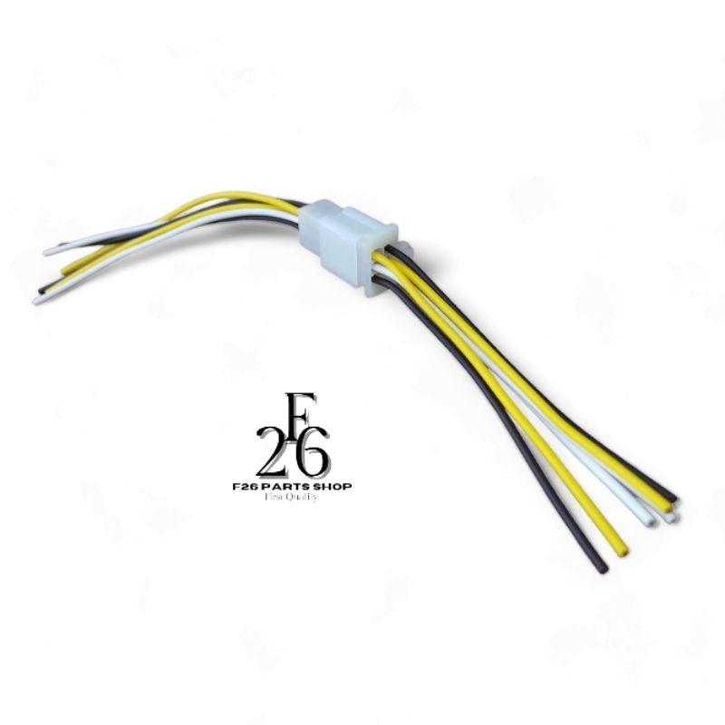 SOKET SAMBUNG SAMBUNGAN 6 PIN KABEL UNIVERSAL SEMUA MOTOR