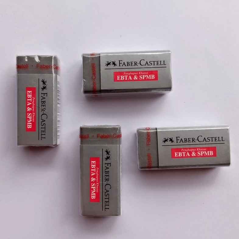 

PENGHAPUS PENSIL FABER CASTELL ABU-ABU