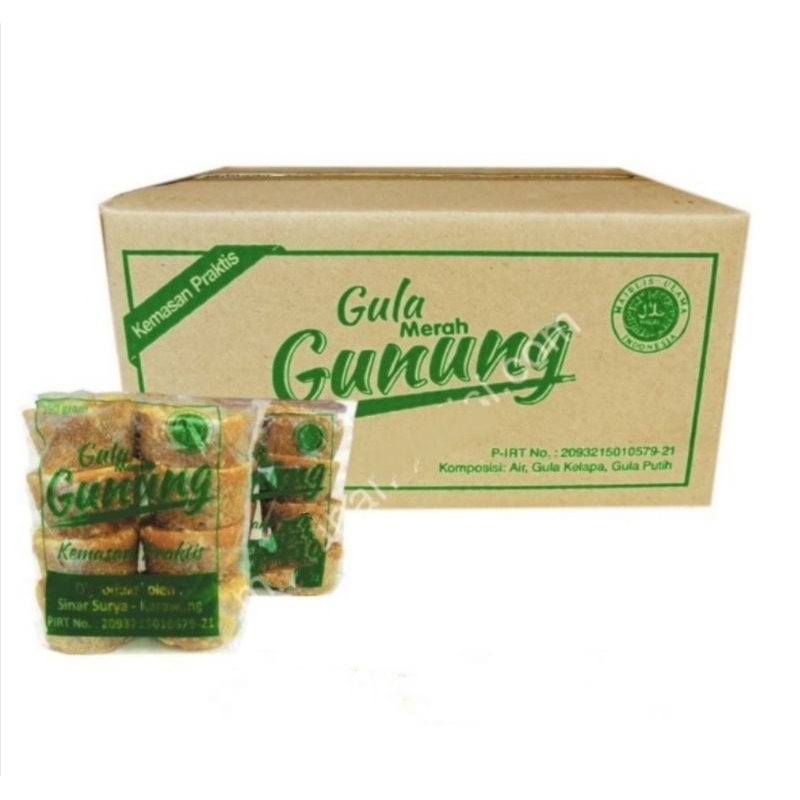 

1 Dus Gula Merah Kemasan 250 Gram