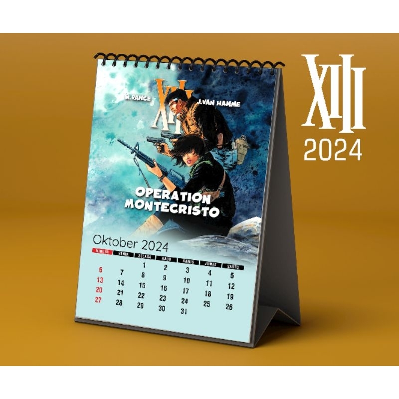

Kalender Meja XIII 2024