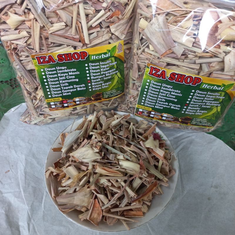 

Sereh/serei rajang kering 200gr