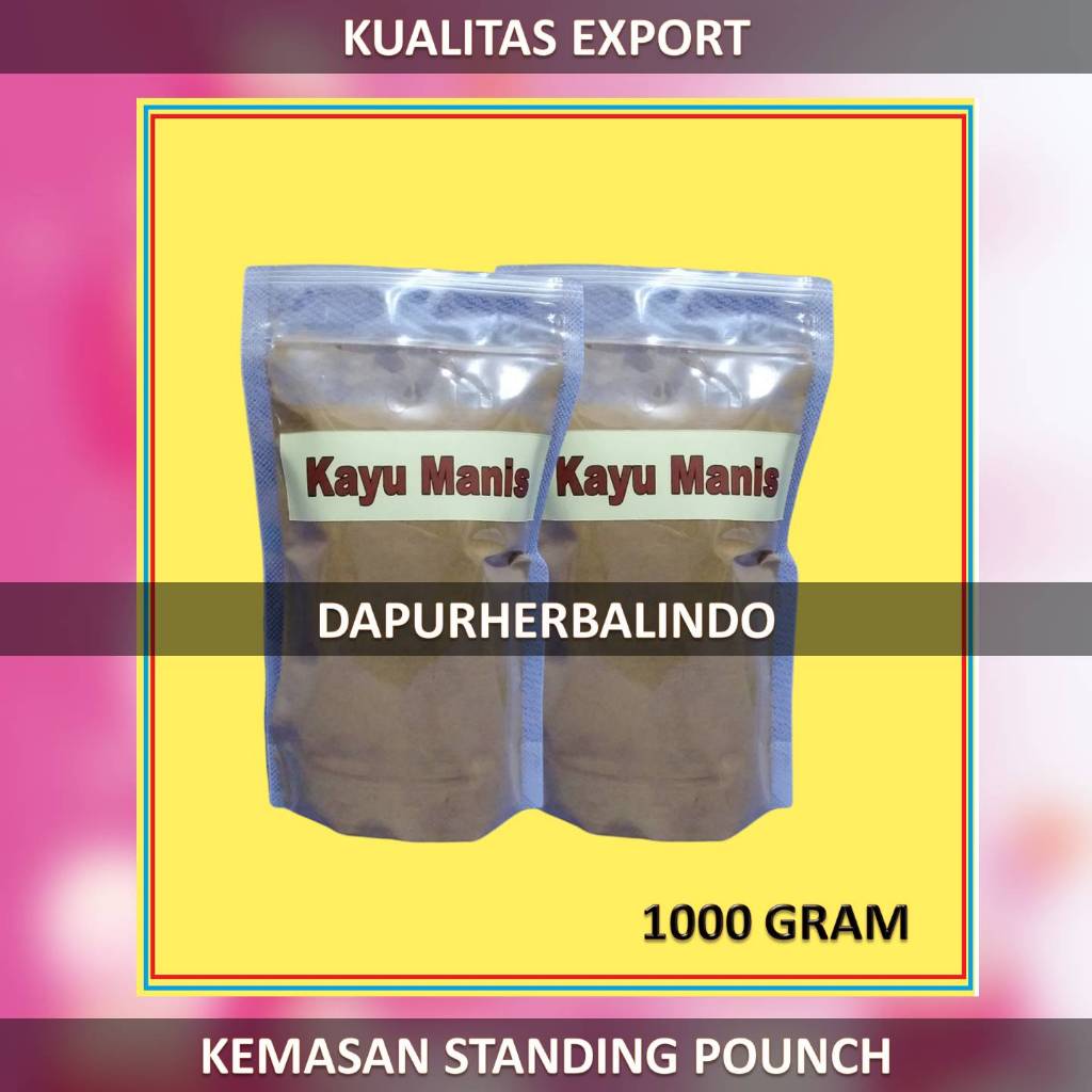 

KAYUMANIS - KAYU MANIS BUBUK MURNI ( 1000 GRAM )