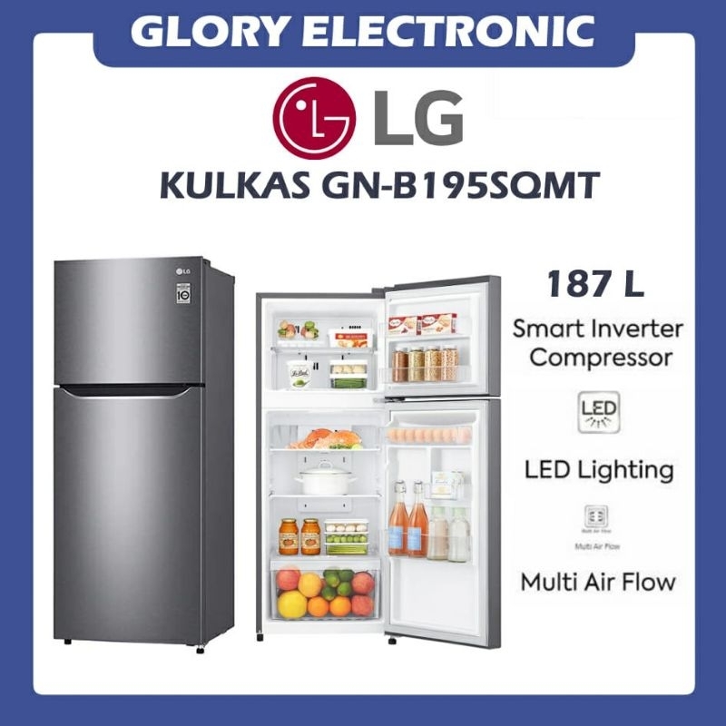 Kulkas LG 2 Pintu GN-B195 SQMT