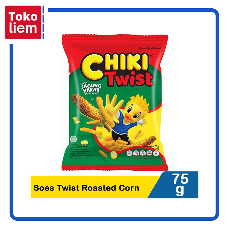 

Chiki Snack Twist Roasted Corn 75G