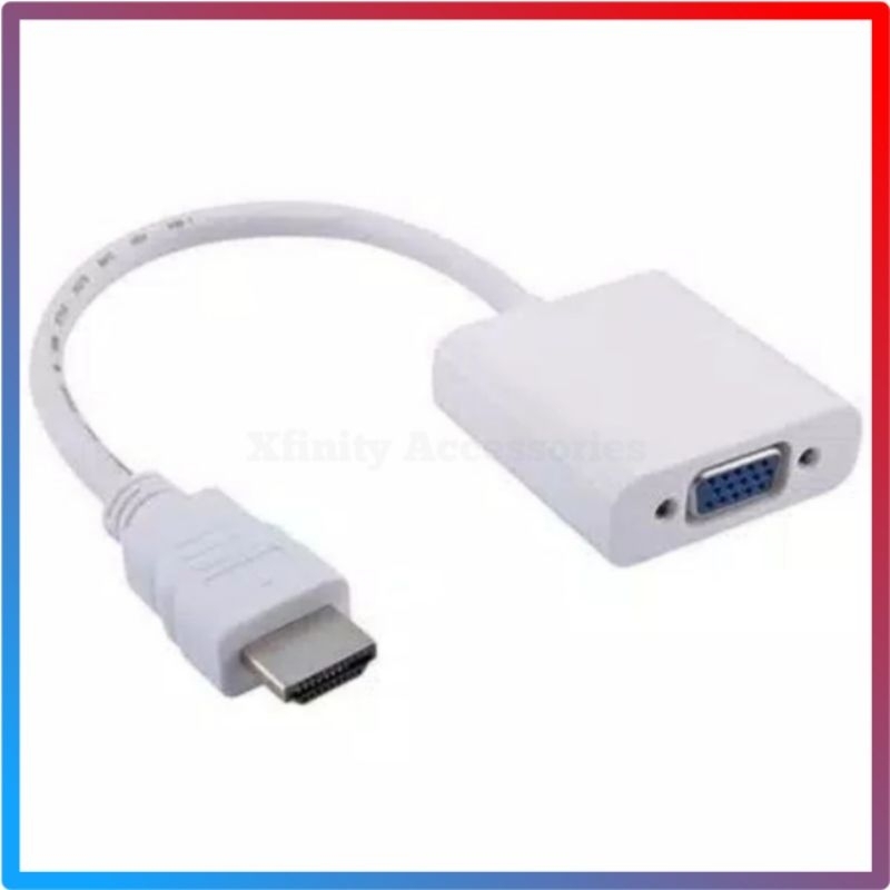 HDMI to VGA Converter / Kabel HDMI Ke VGA