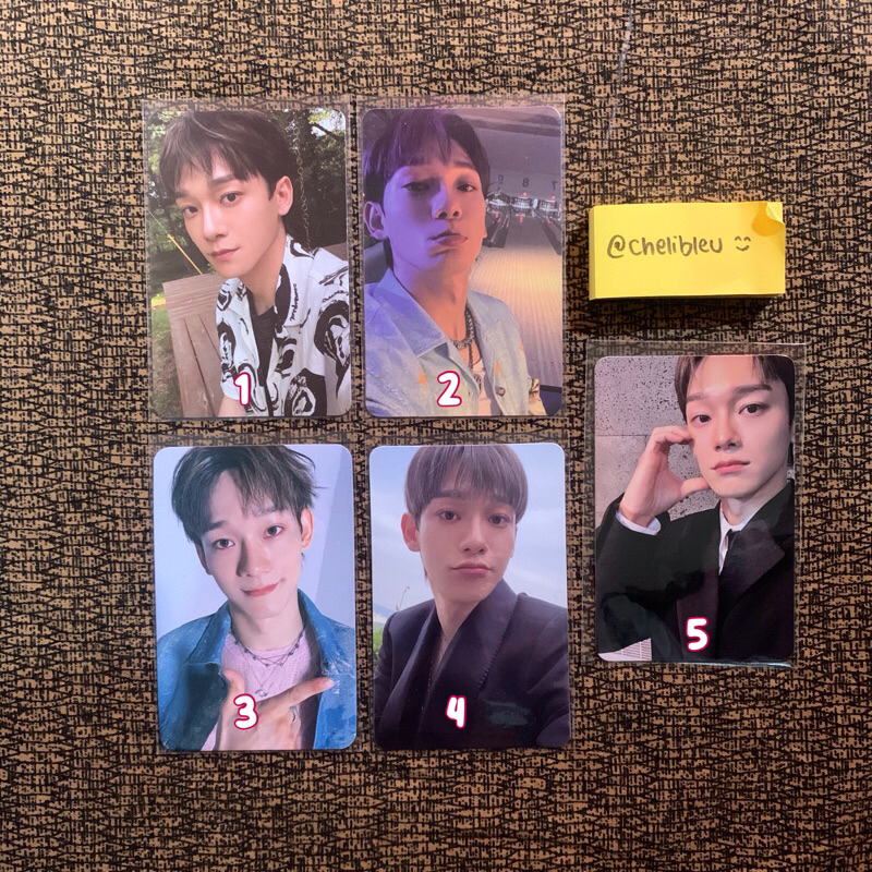 EXO Chen Exist Photobook Smini Appmus Photocard PC