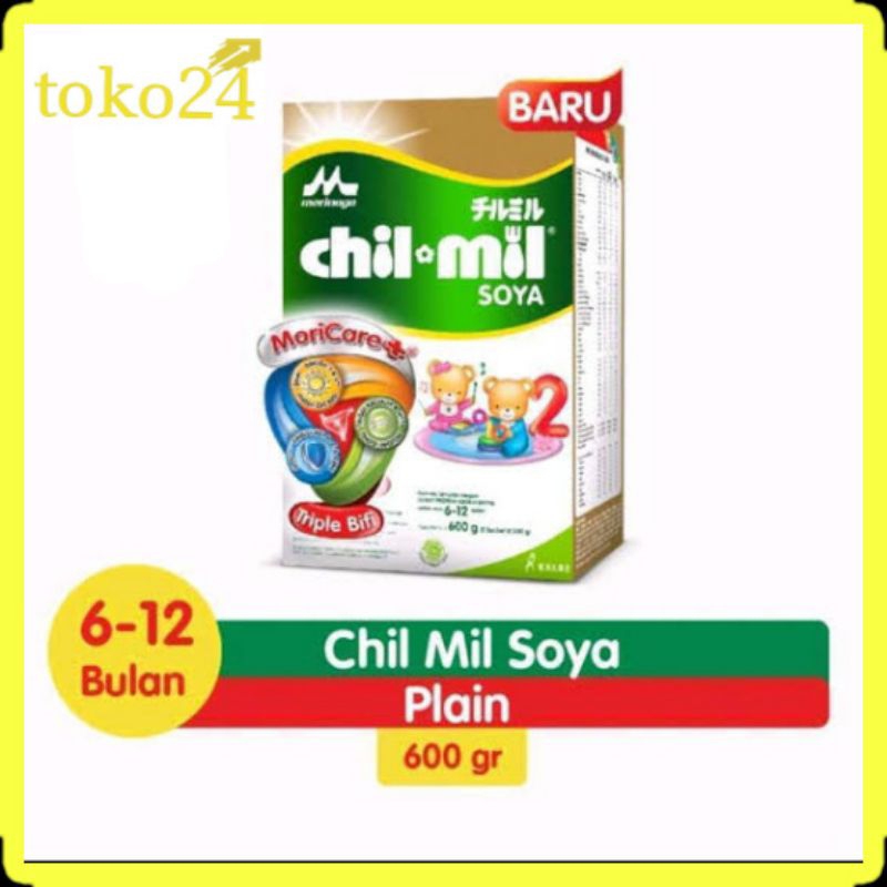 Morinaga Chil-Mil Soya 2 600 gr Susu Bayi 6 - 12 Bulan
