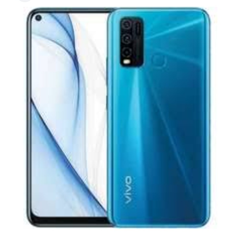 Vivo Y30i Ram 4/64gb (Second) warna biru tosca muda