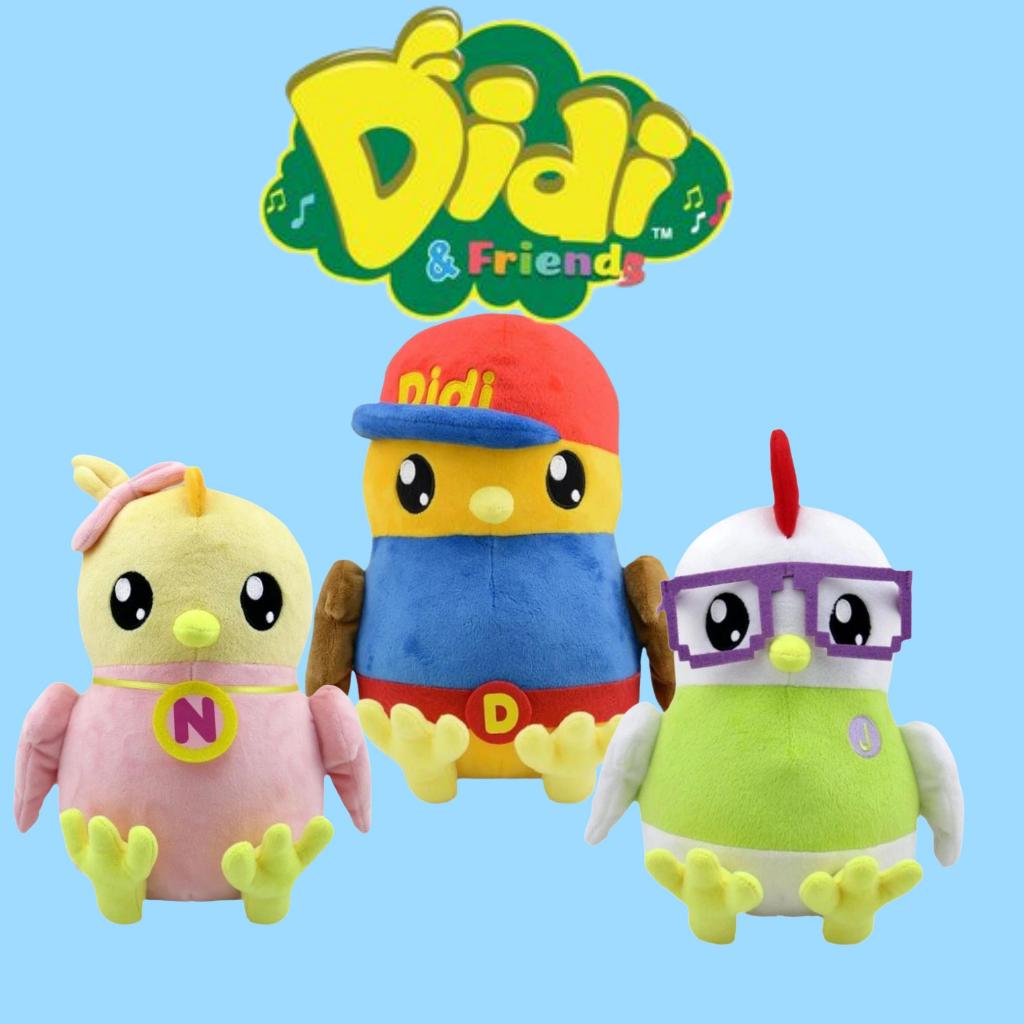 Mainan Boneka Anak Karakter Kartun Ayam Didi & Friends Hadiah Anak