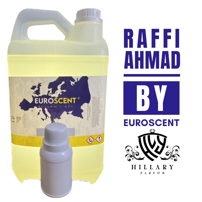 RAFFI AHMAD BY EUROSCENT BIBIT PARFUM MURNI ORIGINAL 100ml