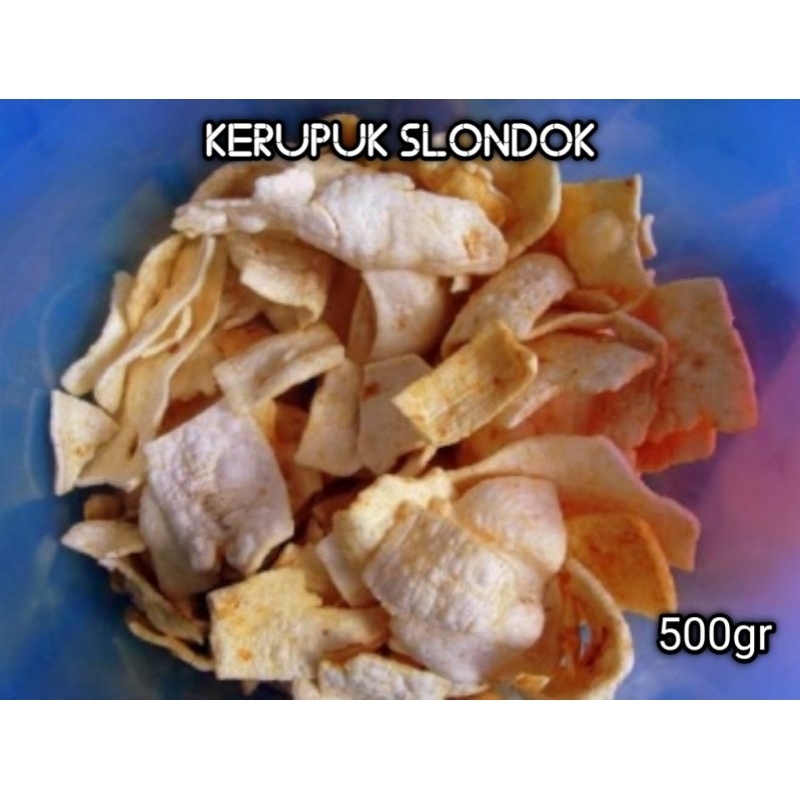 

ILAN DIHYAH SHOP - Kerupuk slondok singkong 500gr