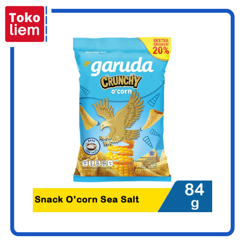 

Garuda Snack O'corn Sea Salt 84g