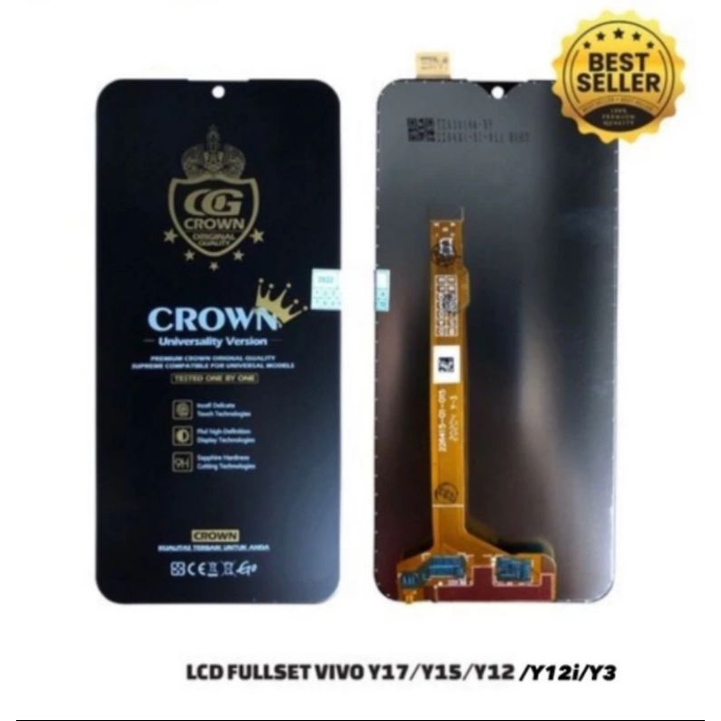 Cod LCD TS Fullset VIVO Y12 / Y15 / Y17 / Y12i / Y11 1902 1901 1904 ORG Touch screen Complete ORI BI