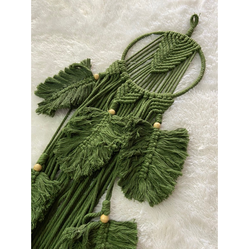 [Readystock] Macrame Wall Hanging-Gantungan Tali Katun/ Macrame Dreamcather/Makrame Hiasan Dinding