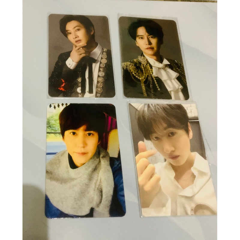 Official Photocard PC EUNHYUK HYUKJAE KYUHYUN SUPER JUNIOR