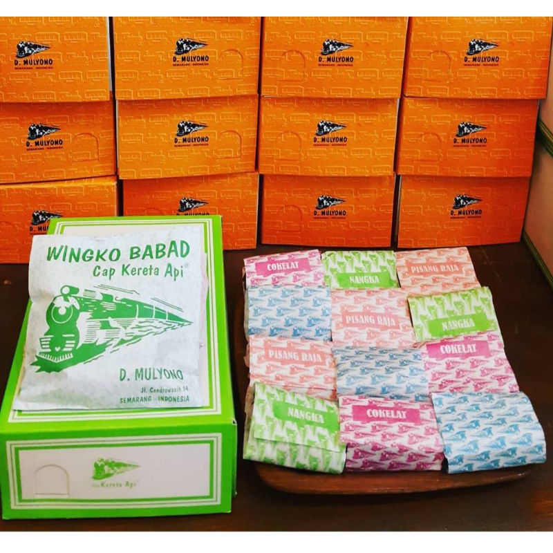 

Wingko Babad mini kereta Api Semarang/asli/oleholeh semarang