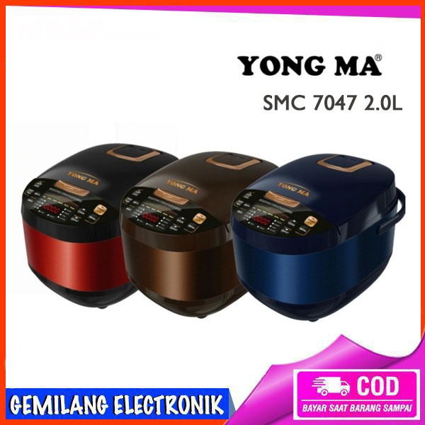 YONG MA Digital YONG MA Rice Cooker Magic Com SMC-7047