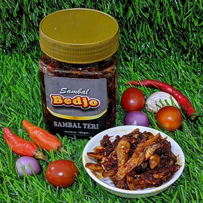 

sambal teri pedas mantap sambal bedjo sambal tanpa pengawet isi 150 gr