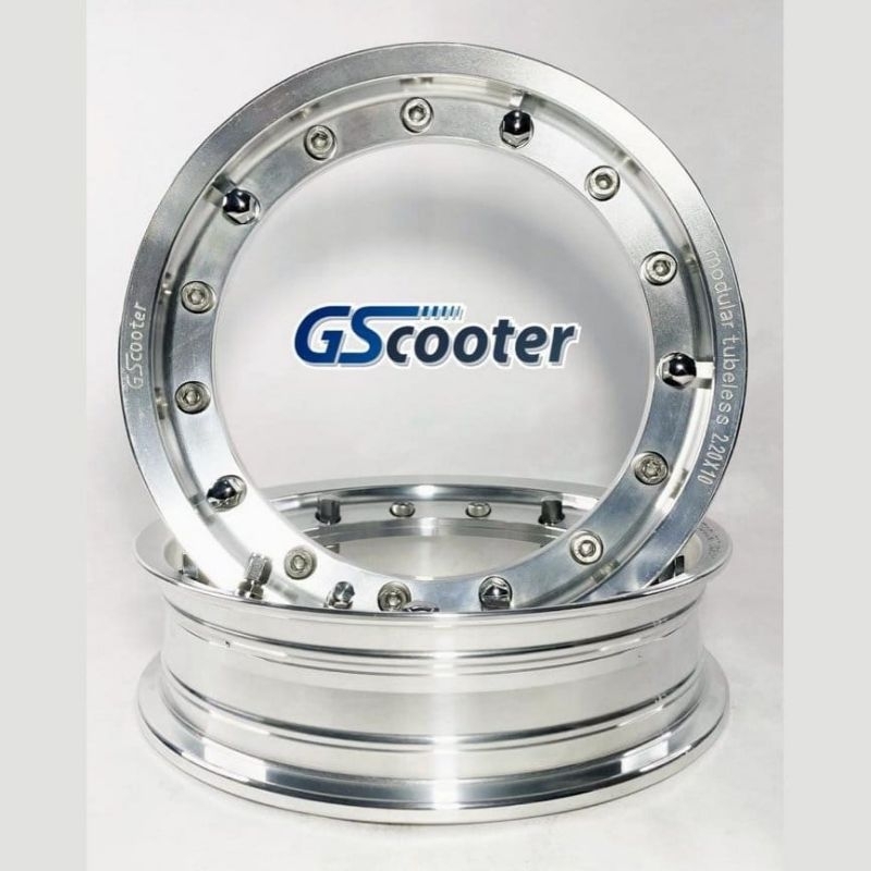 VELG TUBELESS MODULAR GSCOOTER RING 10 VESPA SPRINT PX EXCEL