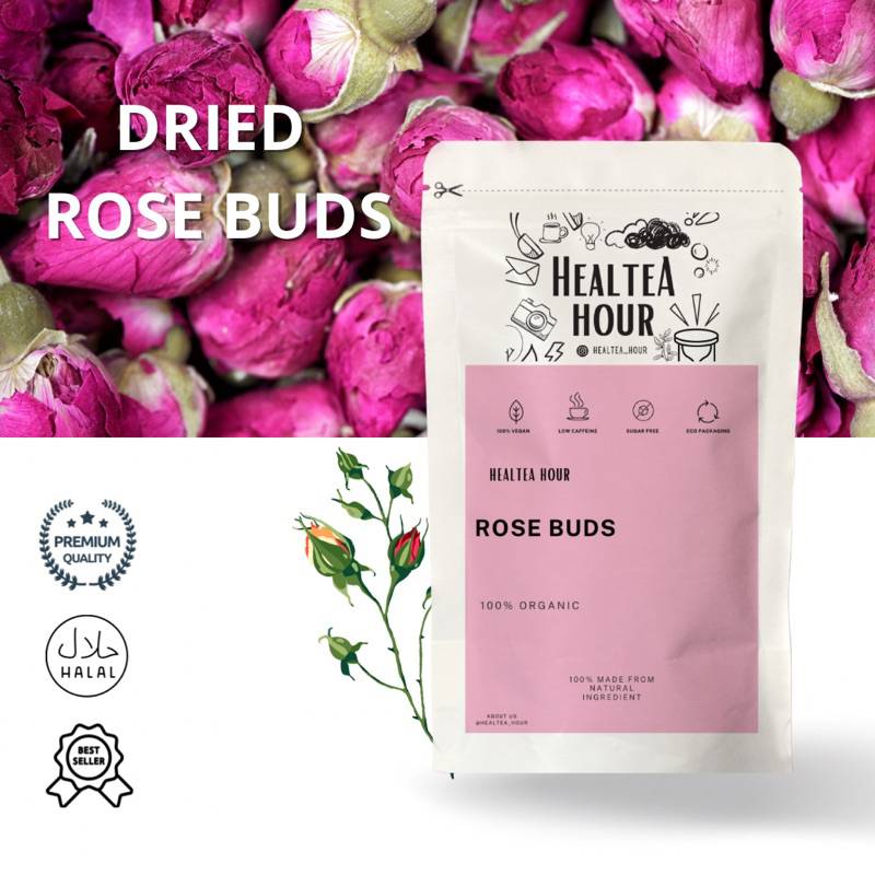 

ROSE BUDS | DRIED ROSE BUDS | TISANE | FLOWERTEA | TEH