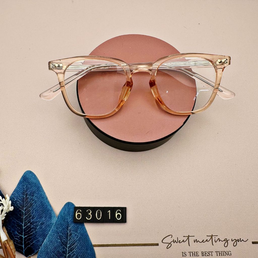 KACAMATA TYPE 63016//KACAMATA FASHION WANITA/PRIA BENING NORMAL //FRAME KACAMATA//KACAMATA BESI TITA