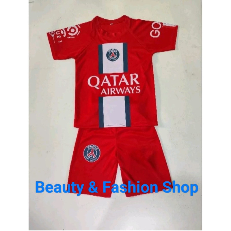 JERSEY BOLA ANAK QATAR MERAH