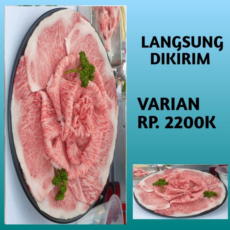 

daging Wagyu premium import jepang langsung kirim