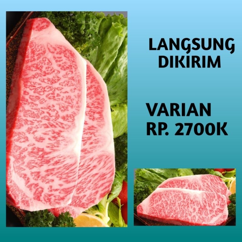 

daging Wagyu premium varian terbaru fresh langsung kirim