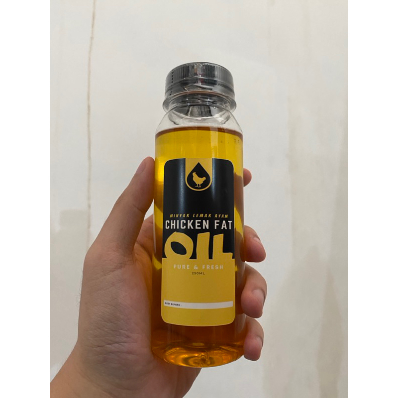 [HALAL MUI] MINYAK LEMAK AYAM Premium Chicken Fat Oil | BB Booster MPASI | Minyak MPASI | Minyak Lem
