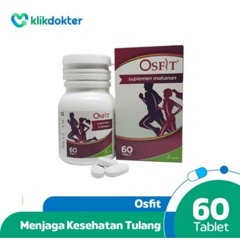 Osfit 60 Tablet Suplemen Kesehatan Tulang