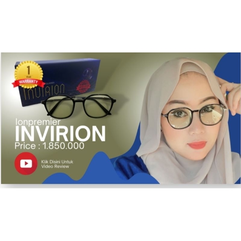 Kacamata Kesehatan ION PREMIER INVIRION (100% ORI)
