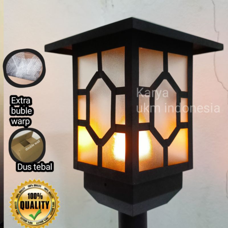 Lampu pagar Rumah / Atap rumah / lampu agar depan rumah / lampu pagar balkon / lampu Dinding agar / 