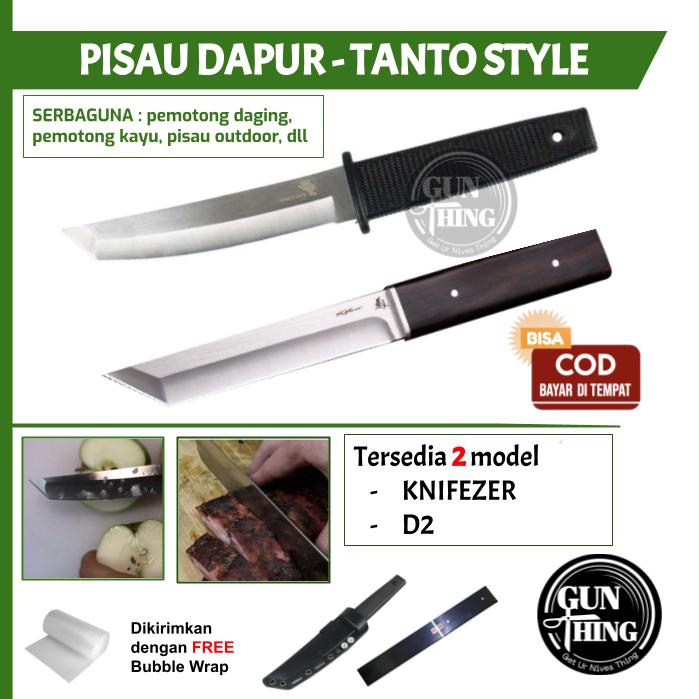 Pisau Pendek Jepang Tanto - Pisau Dapur / Pisau Daging