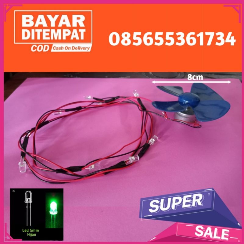 1 set lampu Layang-layang siap pakai (BACA DESKRIPSI)