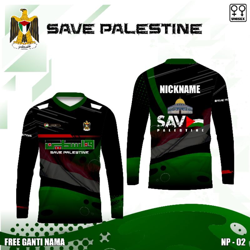 kaos save palestine jersey palestine baju free palestine