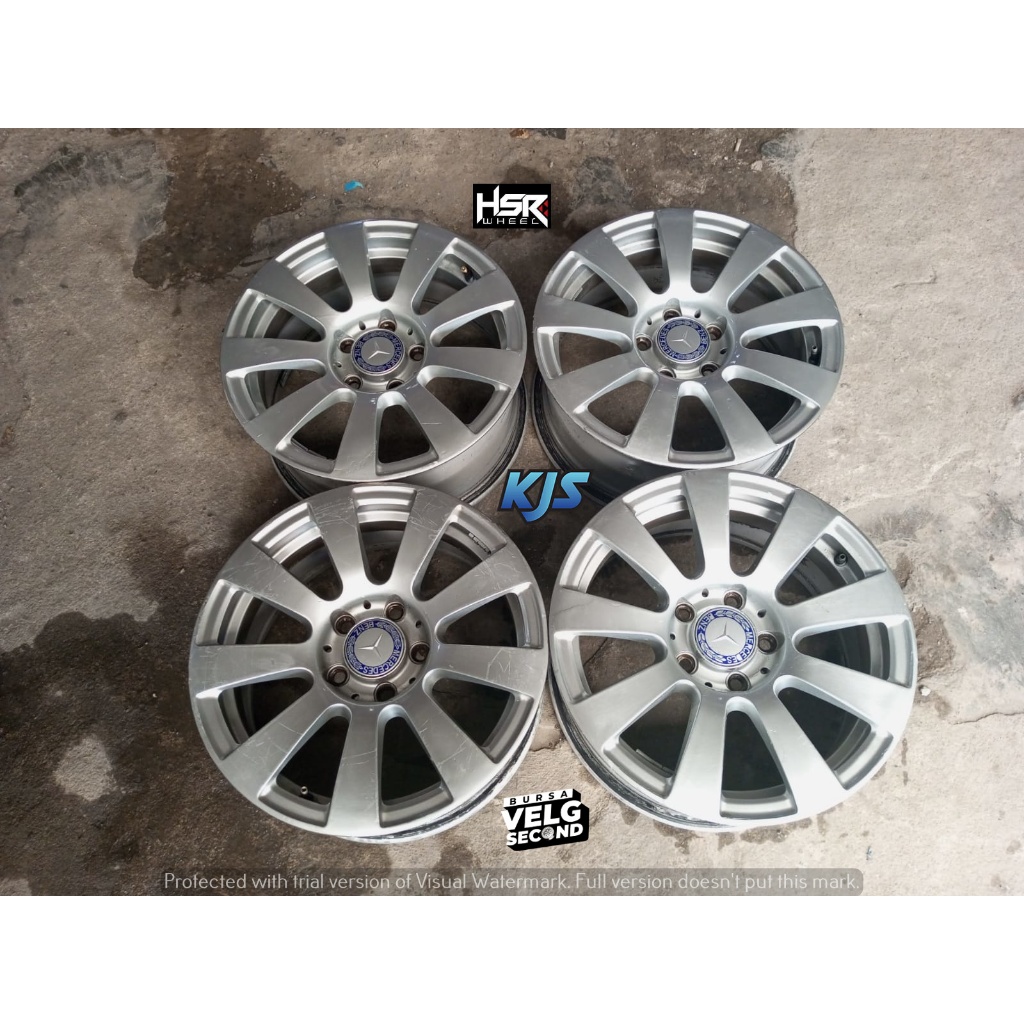 Free Ongkir Velg Second Model Ready stok velg origina mercy r16x7 h5x112 et 38 made in hungary
