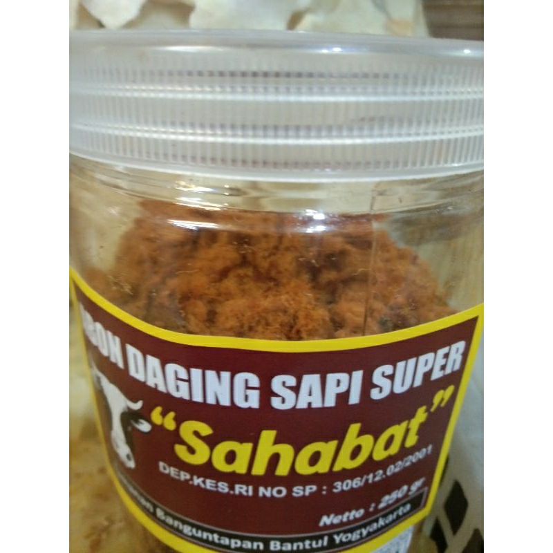 

Abon daging sapi super sahabat enak bergizi