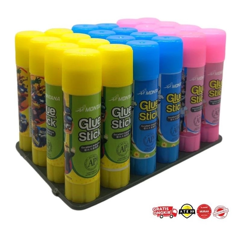 

LEM Kertas glue stick warna