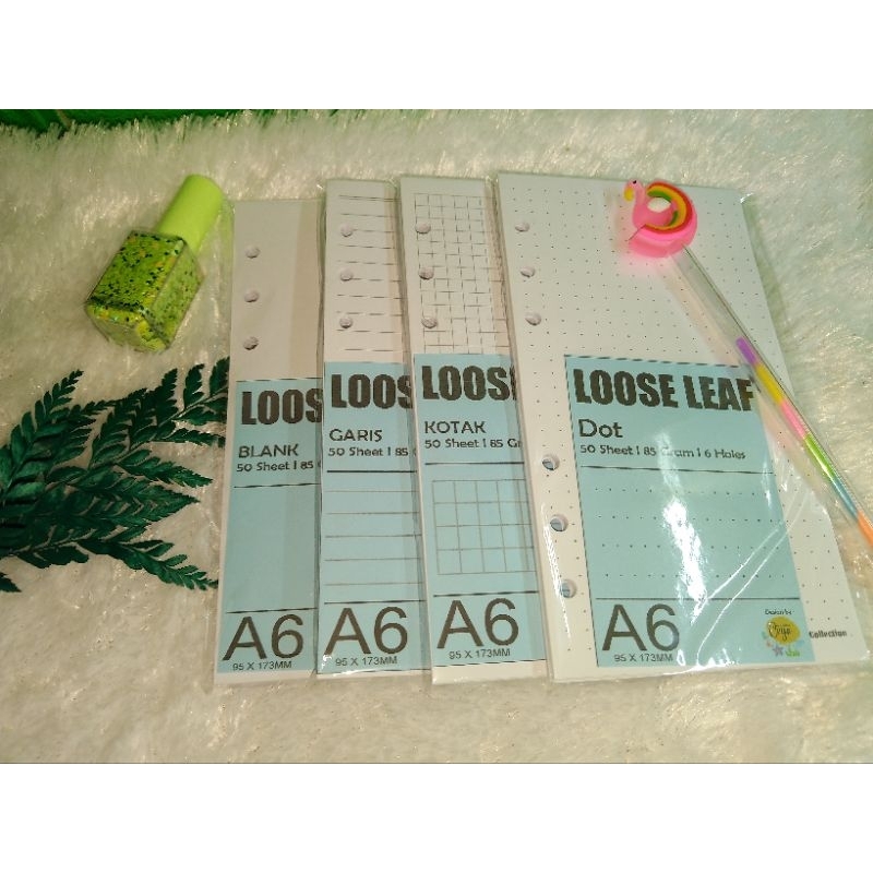 

Loose Leaf A6 / isi ( Refill ) Binder A6