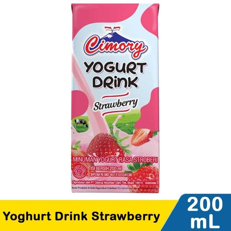 

Cimory Yoghurt Drink Strawberry 200mL