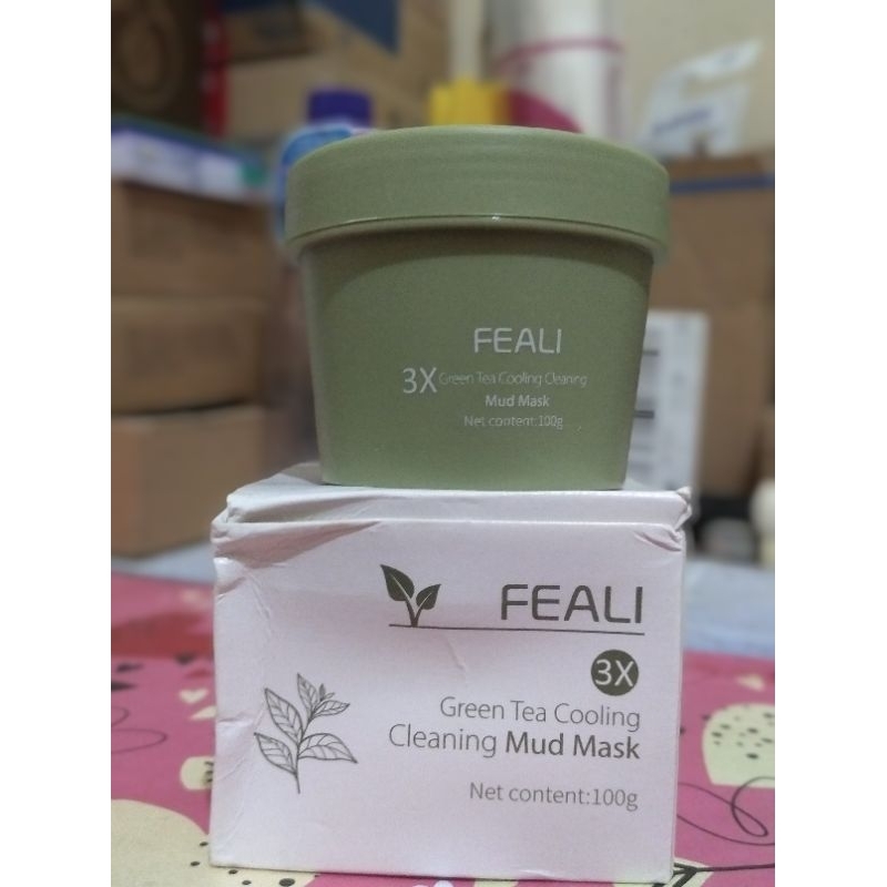 [BPOM] Masker Clay Mask Feali Green Tea