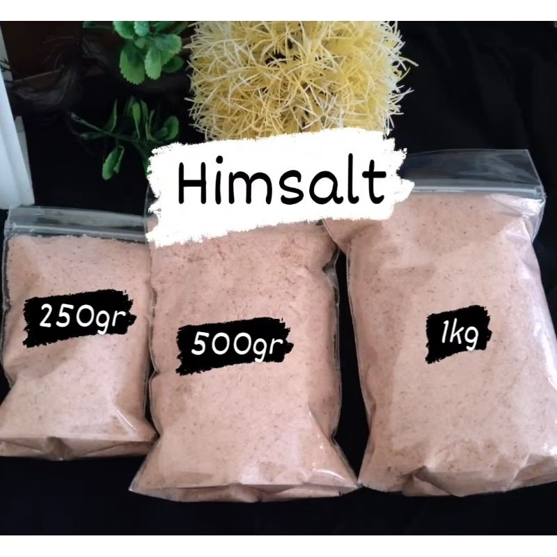 

garam himalaya 1kg, 500gr, 250gr