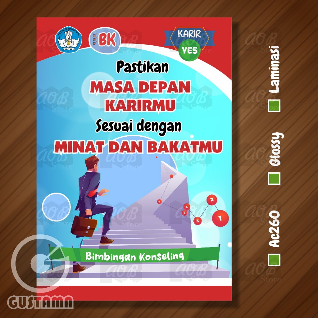 

Poster Masa Depan Karir, Poster Ruang BK A3