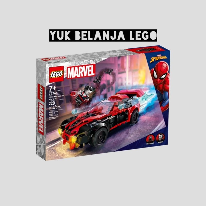 LEGO Marvel 76244 Miles Morales vs. Morbius (220 pieces)